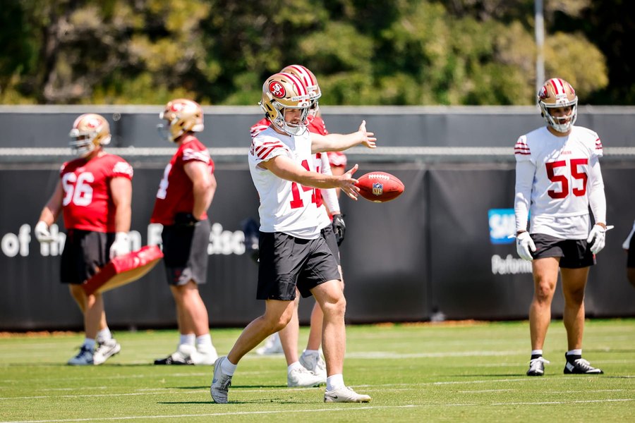 The 49ers Ended Their Punter Competition Twenty-Five Days After It Started