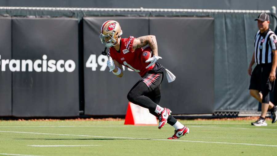 The 49ers' First Depth Chart Lists Demarcus Robinson As A Starting Receiver