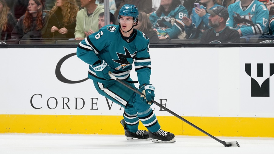 San Jose lost 6-2, and both of its goals came from men with no NHL games