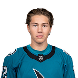 Leo Sahlin Wallenius, headshot in a San Jose Sharks sweater, from the league's 2026-27 player images.