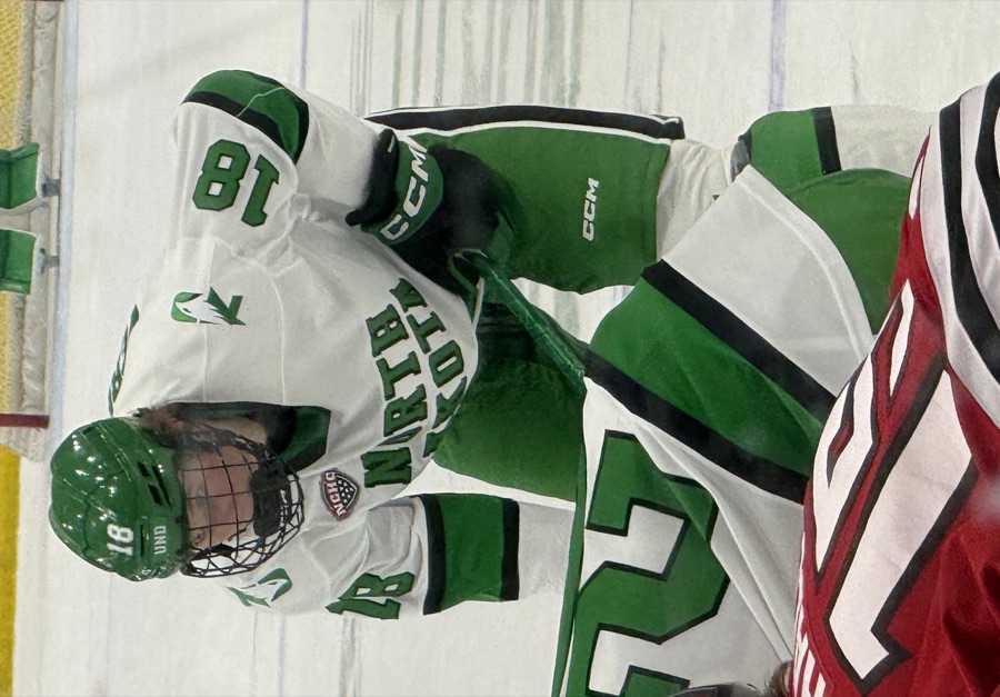 Keaton Verhoeff, the deep dive: he matched a young Cale Makar's freshman line two years younger